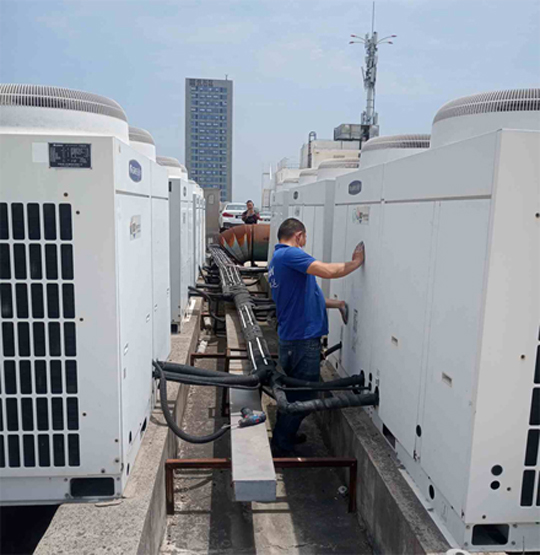 临清中央空调制热和不制冷系统维修方法